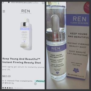 REN Instant Firming beauty shot- vegan